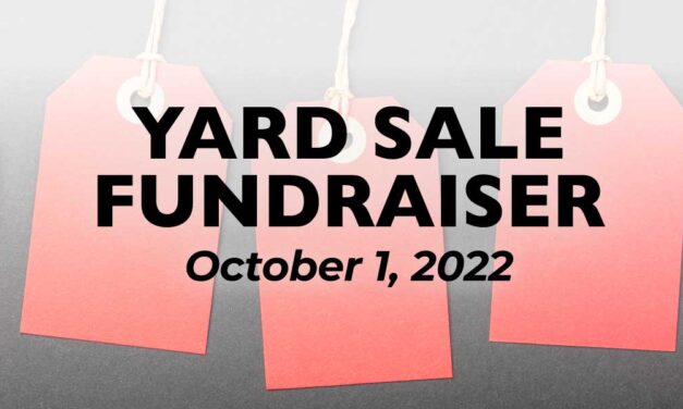 Yard Sale Fundraiser